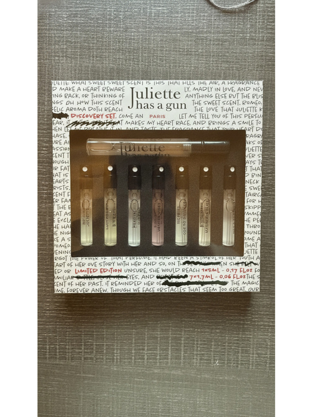 Juliette Has a Gun Discovery Set - Limited Edition Perfume Sample Collection